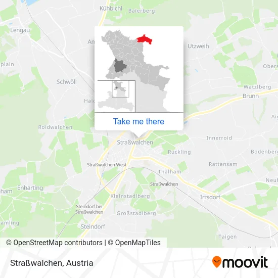 Straßwalchen map