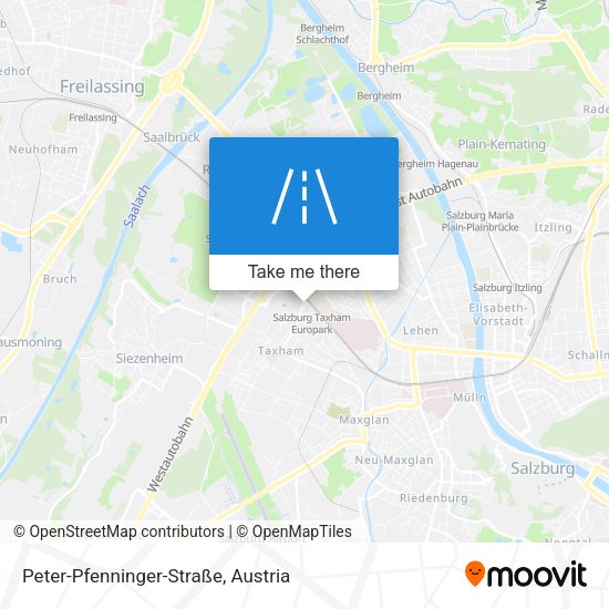 Peter-Pfenninger-Straße map