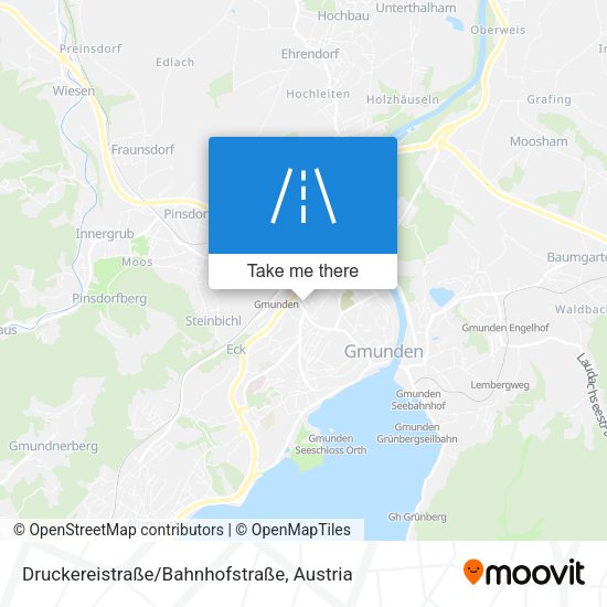 Druckereistraße/Bahnhofstraße map