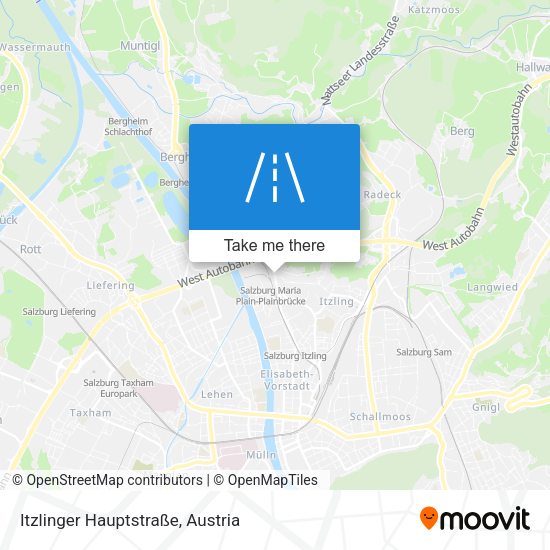 Itzlinger Hauptstraße map