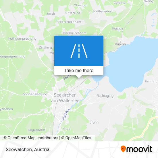 Seewalchen map