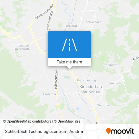 Schlierbach Technologiezentrum map