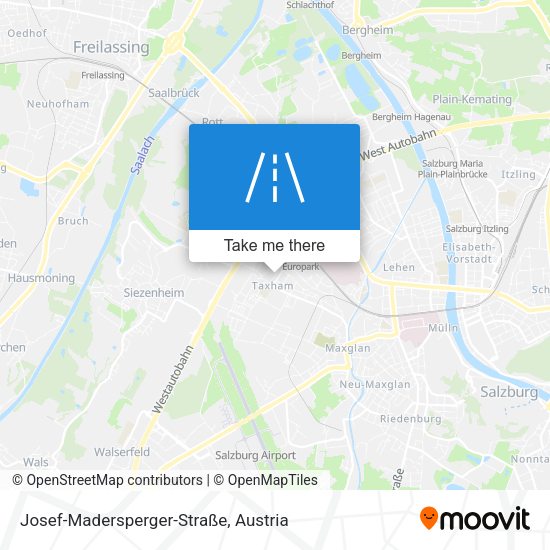 Josef-Madersperger-Straße map