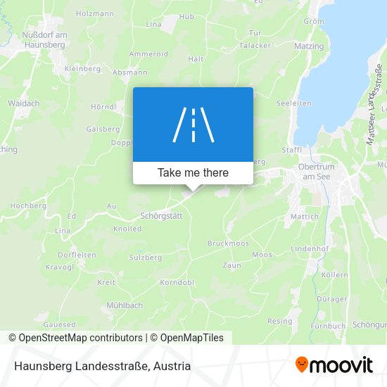 Haunsberg Landesstraße map