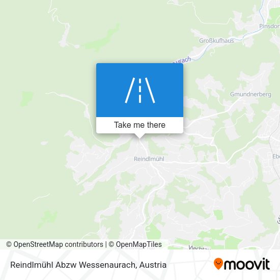 Reindlmühl Abzw Wessenaurach map