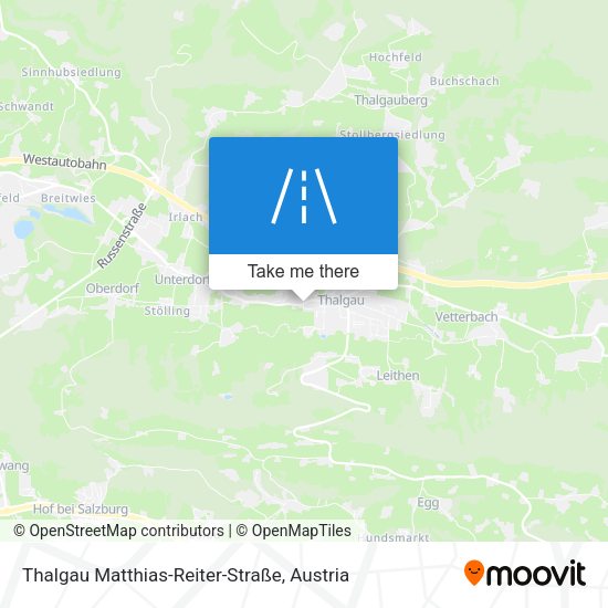 Thalgau Matthias-Reiter-Straße map