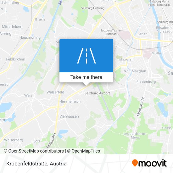 Kröbenfeldstraße map