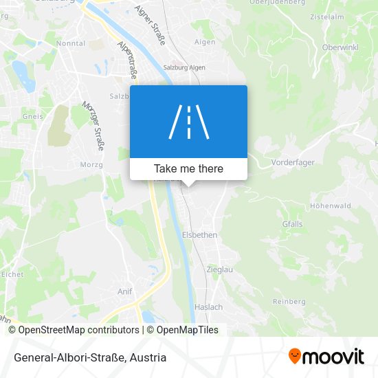General-Albori-Straße map