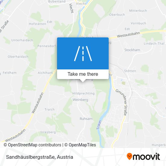 Sandhäuslbergstraße map