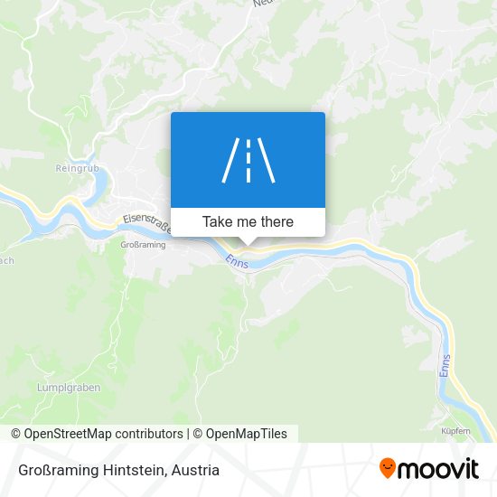 Großraming Hintstein map