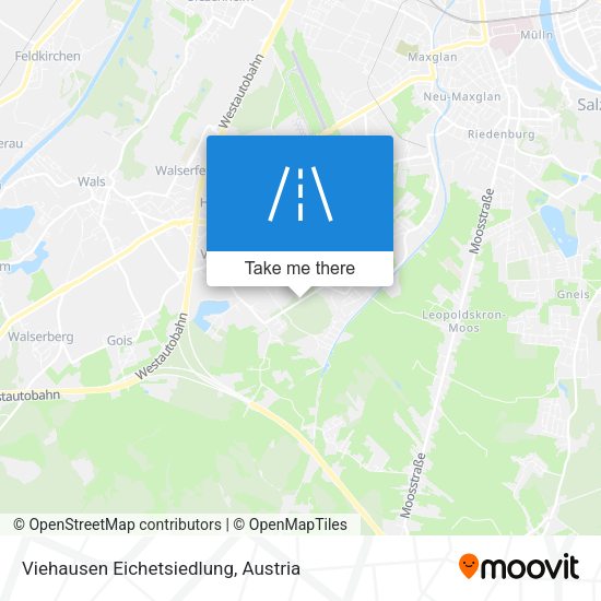 Viehausen Eichetsiedlung map