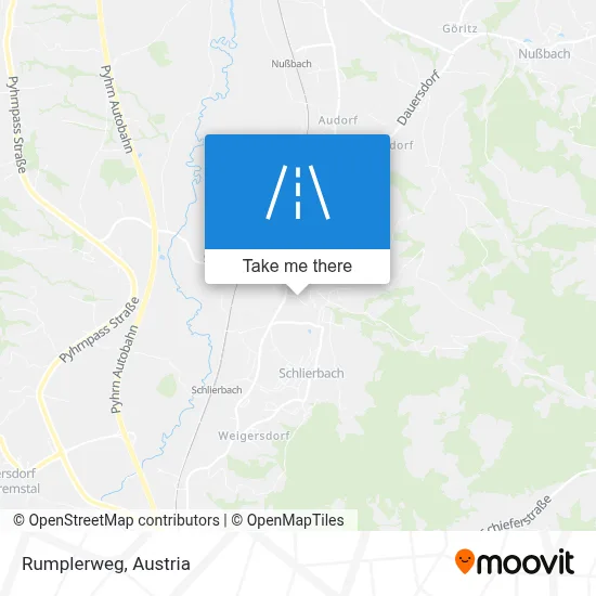 Rumplerweg map