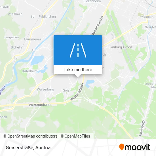 Goiserstraße map