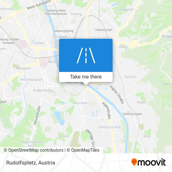 Rudolfsplatz map
