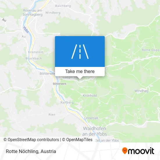 Rotte Nöchling map