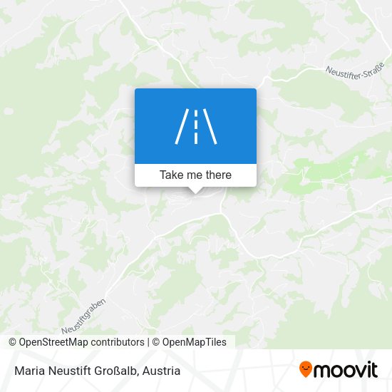 Maria Neustift Großalb map