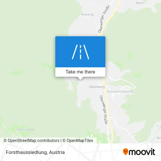 Forsthaussiedlung map