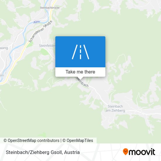 Steinbach/Ziehberg Gsoll map