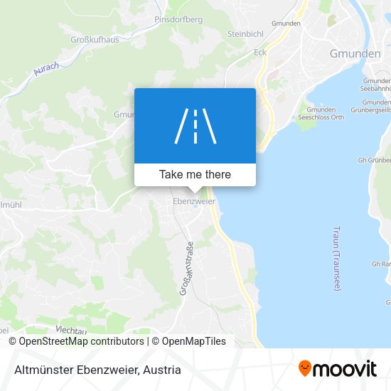 Altmünster Ebenzweier map