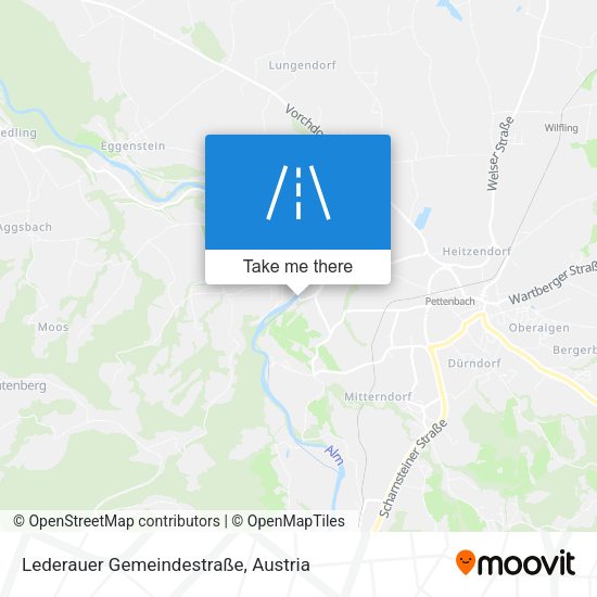 Lederauer Gemeindestraße map