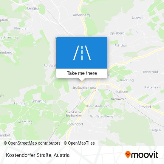Köstendorfer Straße map