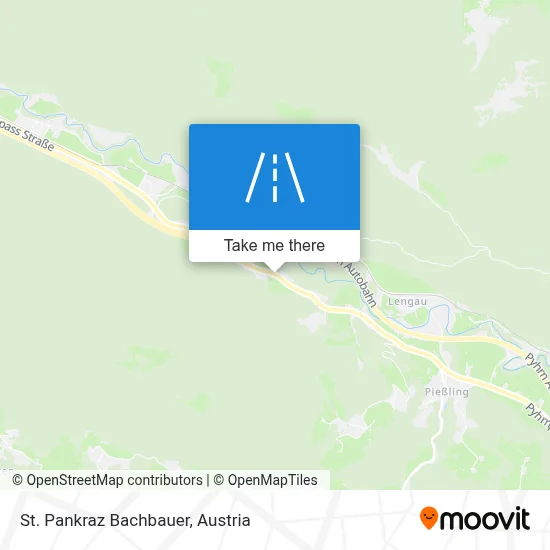 St. Pankraz Bachbauer map