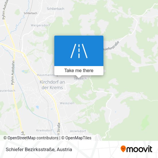 Schiefer Bezirksstraße map