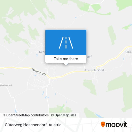 Güterweg Haschendorf map
