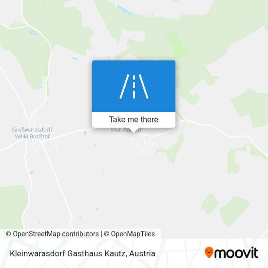 Kleinwarasdorf Gasthaus Kautz map