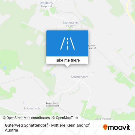 Güterweg Schattendorf - Mittlere Kleinlanghof map