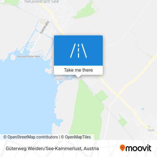 Güterweg Weiden/See-Kammerlust map