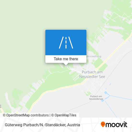 Güterweg Purbach/N.-Standäcker map