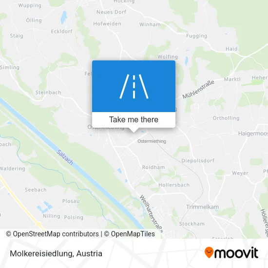 Molkereisiedlung map
