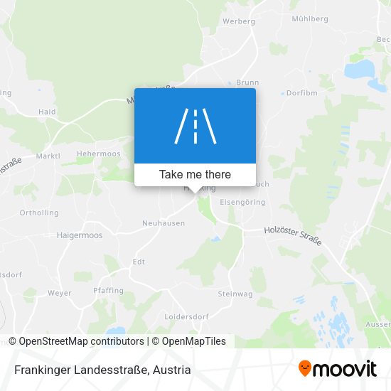 Frankinger Landesstraße map