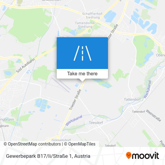 Gewerbepark B17/Ii/Straße 1 map