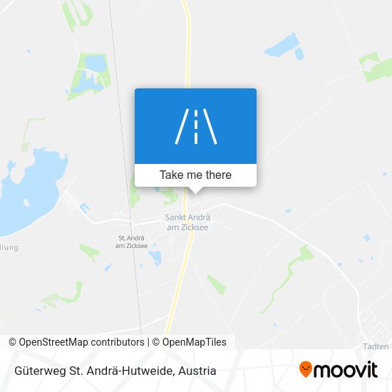Güterweg St. Andrä-Hutweide map