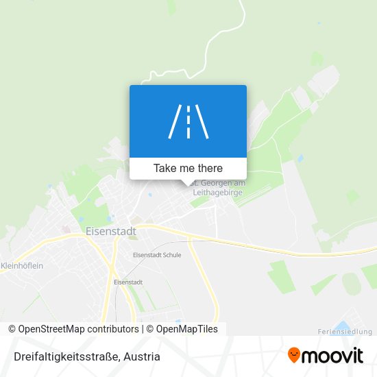 Dreifaltigkeitsstraße map