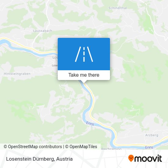 Losenstein Dürnberg map