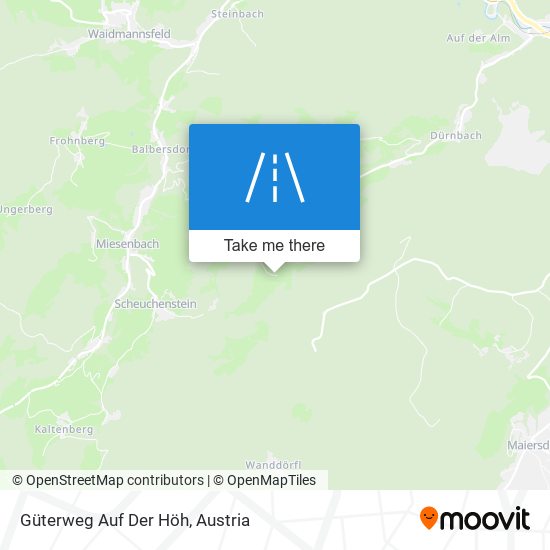Güterweg Auf Der Höh map