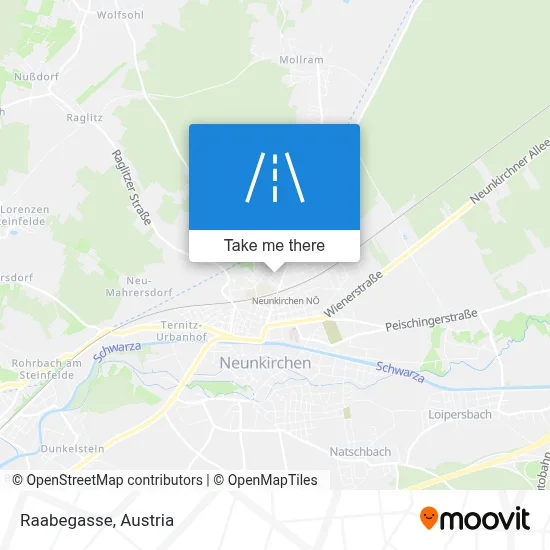 Raabegasse map