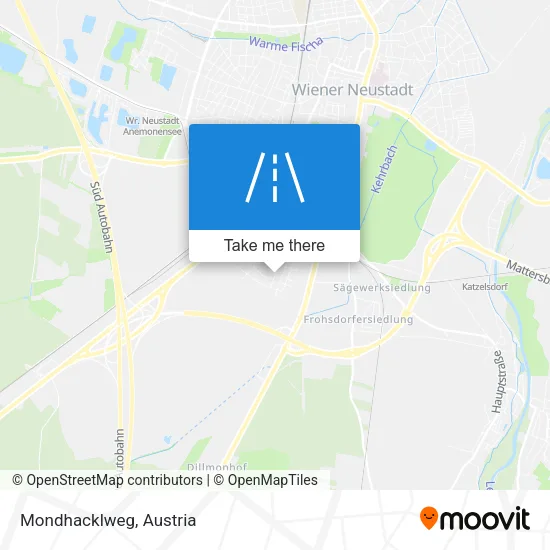 Mondhacklweg map