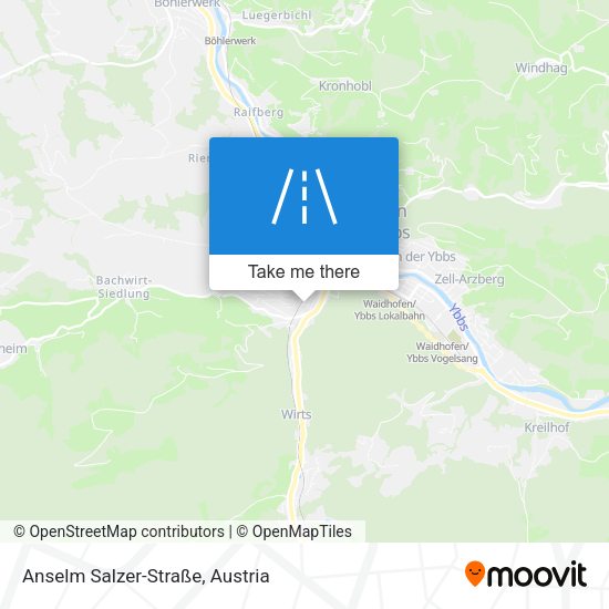 Anselm Salzer-Straße map