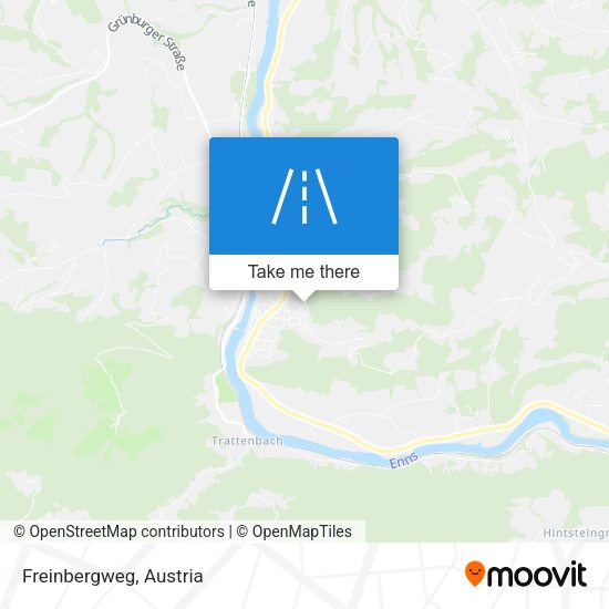 Freinbergweg map