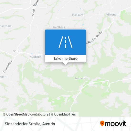 Sinzendorfer Straße map