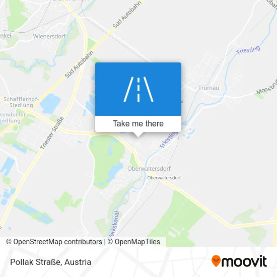 Pollak Straße map