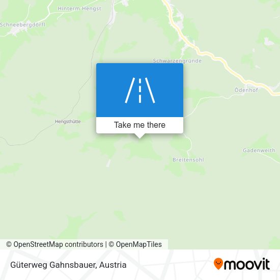 Güterweg Gahnsbauer map