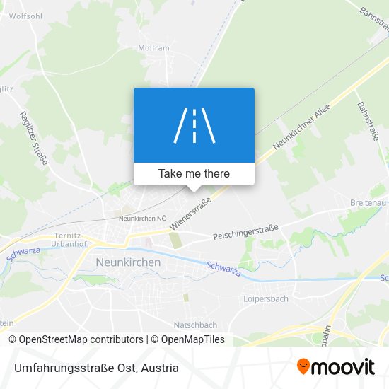Umfahrungsstraße Ost map