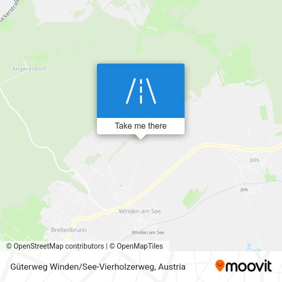 Güterweg Winden / See-Vierholzerweg map