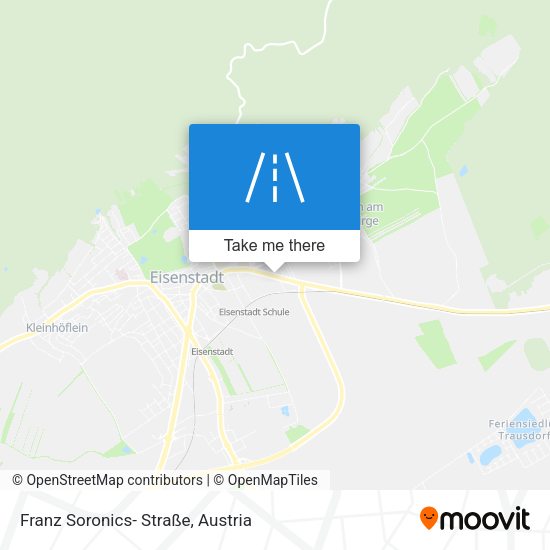 Franz Soronics- Straße map