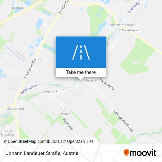 Johann Landauer Straße map